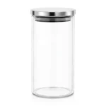 BOCAL 1085 ML EN VERRE BOROSILICATE ET MÉTAL