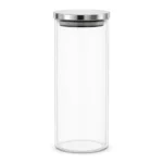BOCAL 1800 ML EN VERRE BOROSILICATE ET MÉTAL