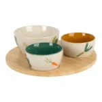 LOT DE 3 COUPELLES 26 CM