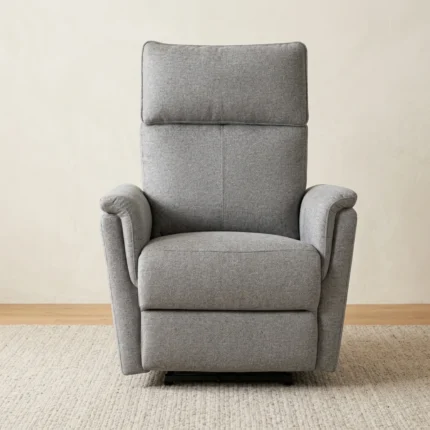 FAUTEUIL RELAX ÉLECTRIQUE RELEVEUR EN TISSU - GRIS