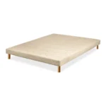 SOMMIER TAPISSIER 160 X 200 -BEIGE