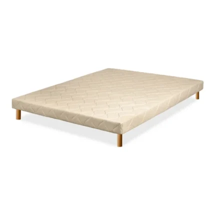 SOMMIER TAPISSIER 160 X 200 -BEIGE