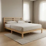 LIT 140 X 190 CM - CHENE NATUREL
