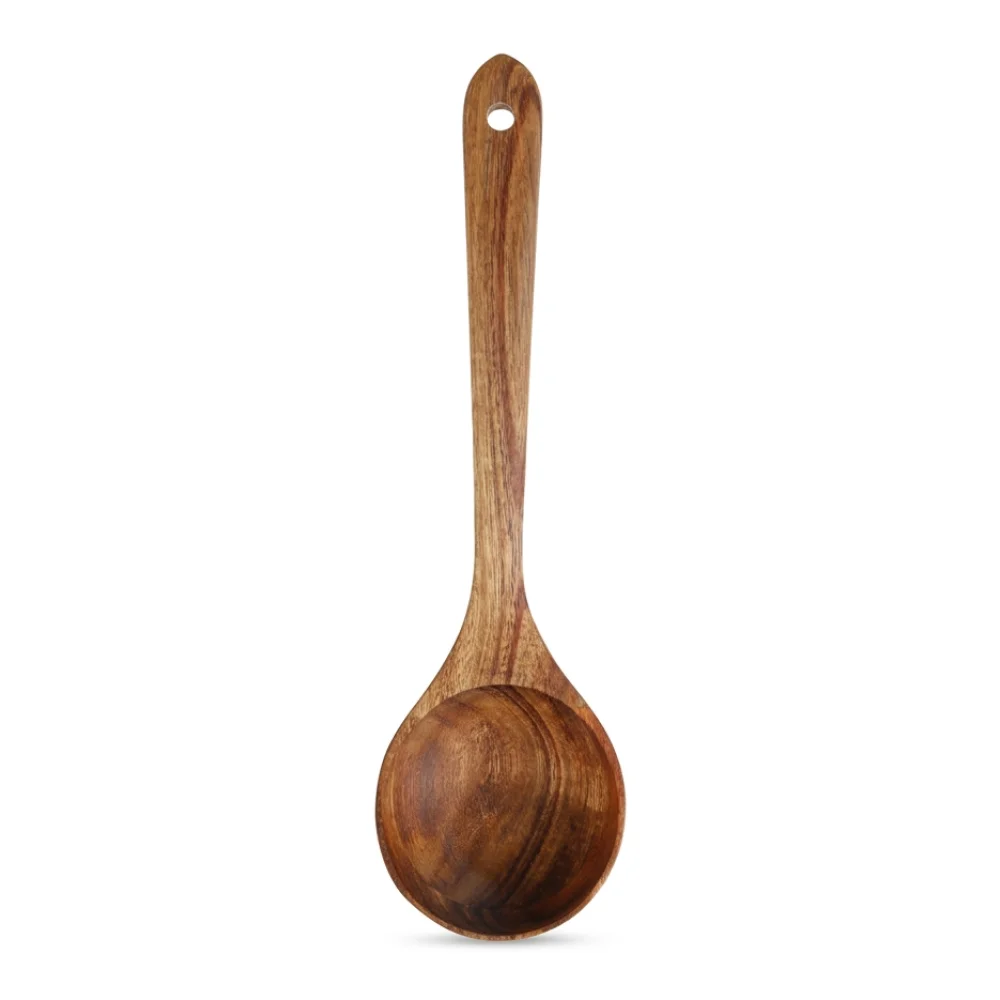 AI Generated Product Image LOUCHE 26 CM EN BOIS D'ACACIA - NATUREL – Image 1