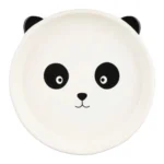 ASSIETTE 20 CM EN DOLOMITE MOTIF PANDA