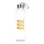 BOUTEILLE 50 CL EN VERRE ET INOX