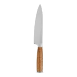 COUTEAU DE CHEF EN INOX ET ACACIA