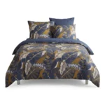 PARURE HOUSSE DE COUETTE 260X240 CM + 2 TAIES EN 100% COTON