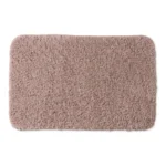 TAPIS DE BAIN 80X50 CM TUFTÉ EN POLYESTER - ROSE DES SABLES