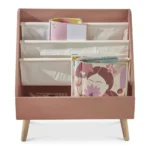 BIBLIOTHÈQUE ENFANT EN MDF - ROSE