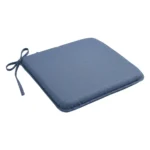 GALETTE DE CHAISE 38X38 CM EN POLYESTER - DENIM