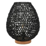 LAMPE À POSER 30,5X35,5 CM - NOIR