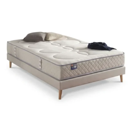 MATELAS 160X200 CM RESSORTS ET MOUSSE À MÉMOIRE DE FORME