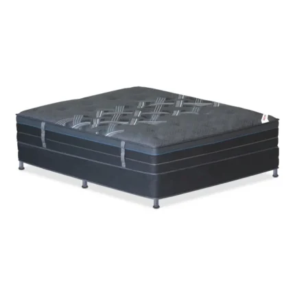 MATELAS + SOMMIER + PIEDS - 140 X 190 CM