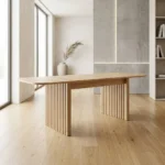 TABLE EXTENSIBLE RECTANGULAIRE - CHENE MAUVELL