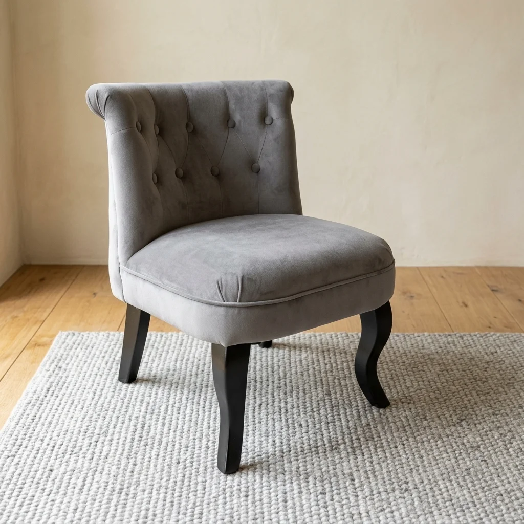 AI Generated Product Image FAUTEUIL MARQUIS GRIS FONCE – Image 1