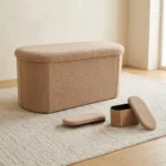POUF PLIABLE OVALE 82X40X38 CM