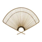 ÉVENTAIL BAMBOU 69X2X51 CM - DÉCORATION MURALE NATUREL