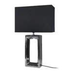 LAMPE CÉRAMIQUE - NOIR