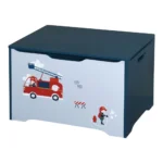 COFFRE RANGEMENT POMPIER - BLEU