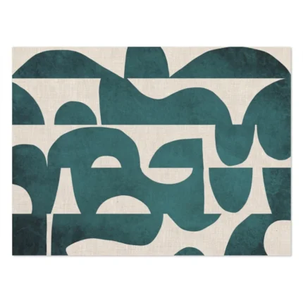 TAPIS VINYLE 49,5X70 CM - MULTICOLORE