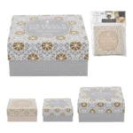 LOT DE 2 BOÎTES À GÂTEAUX 17X7,8 CM