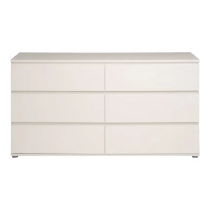COMMODE 6 TIROIRS - BLANC
