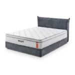 LIT 160 X 200 CM + MATELAS – COMPRESSÉ ( PACK COMPLET COMPRESSÉ )