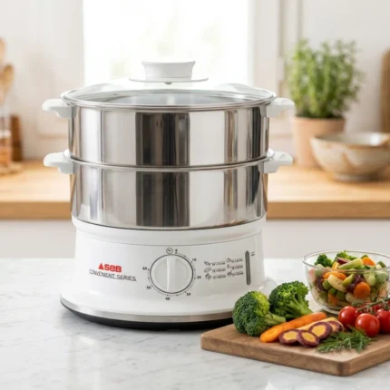 CUISEUR VAPEUR 6 L 900 W PRATIQUE ET MULTIUSAGES - SEB