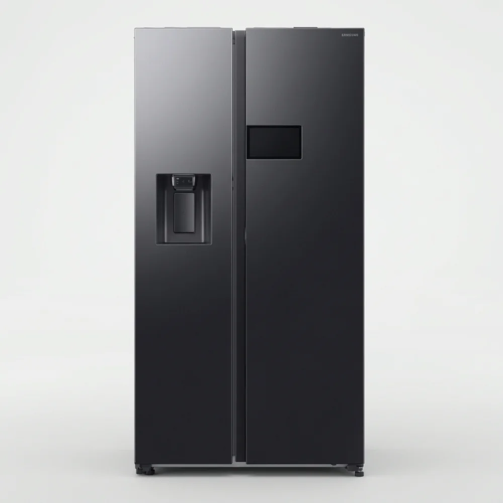 AI Generated Product Image RÉFRIGÉRATEUR AMÉRICAIN 621L NOIR - SAMSUNG – Image 1