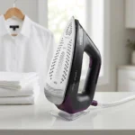 CENTRALE VAPEUR CARESTYLE 6 BARS 2400 W MODES ICARE ECO TURBO - NOIR & VIOLET - BRAUN