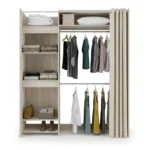 KIT PLACARD EXTENSIBLE + RIDEAU - CHÊNE