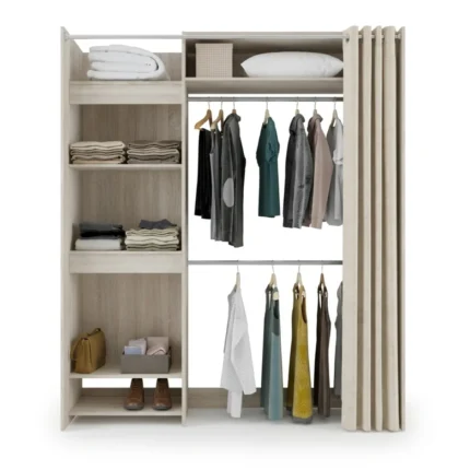 KIT PLACARD EXTENSIBLE + RIDEAU - CHÊNE