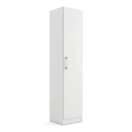 ARMOIRE 1 PORTE MULTRIFONCTION - BLANC