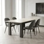 TABLE DE SEJOUR - CHENE ET NOIR