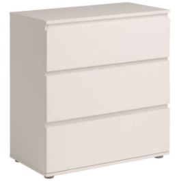 COMMODE 3 TIROIRS  - BLANC
