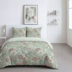 PARURE DE LIT 240X220 CM EN COTON 57 FILS – Image 2