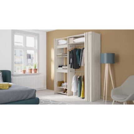 KIT PLACARD EXTENSIBLE + RIDEAU - CHÊNE
