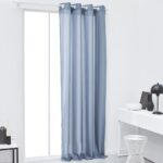 RIDEAU 140X240 CM EN POLYESTER - DENIM – Image 2