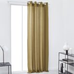 RIDEAU 140X240 CM EN POLYESTER - BRONZE – Image 2