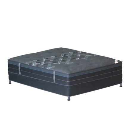 MATELAS + SOMMIER + PIEDS - 140 X 190 CM