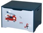 COFFRE RANGEMENT POMPIER - BLEU – Image 2
