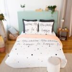 PARURE DE LIT 220X240 CM EN MICROFIBRE – Image 2