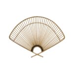 ÉVENTAIL BAMBOU 69X2X51 CM - DÉCORATION MURALE NATUREL – Image 2
