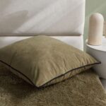 COUSSIN VELOURS 45X45 CM - MATCHA – Image 2
