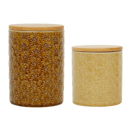 LOT DE 2 POTS GOLDEN D10XH13 CM