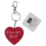 PORTE-CLÉS CŒUR MOTS D'AMOUR – Image 2