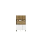 BUFFET 6 PORTES + 1 TIROIR - CHENE ET BLANC – Image 2