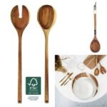COUVERTS DE SERVICE BOIS D'ACACIA – Image 2