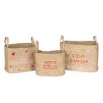 LOT DE 3 PANIERS - MULTICOLORE – Image 2